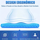 Assento Ortopédico de Silicone Gel