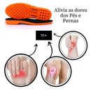 Palmilha Gel Ortopética P/ Quem Trabalha Até 10 Horas Ajuda a Prevenir Dores Nas Pernas Promoção