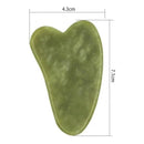 Kit Facial Anti-Rugas – Rolo de Jade + Placa Gua Sha