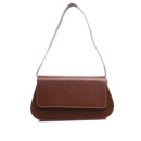 Bolsa Moda Premium Elegante Baguete Alça Ombro Minimalista