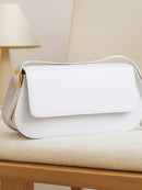 Bolsa Moda Premium Elegante Baguete Alça Ombro Minimalista