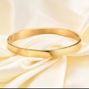 Pulseira Bracelete Liso Aço Inoxidáv Unissex
