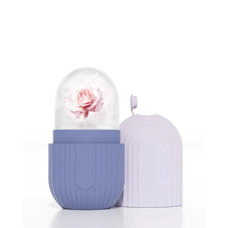 Massageador de Gelo Facial em Silicone – Crioterapia Caseira