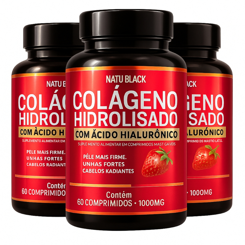 Colágeno Hidrolisado com Ácido Hialurônico