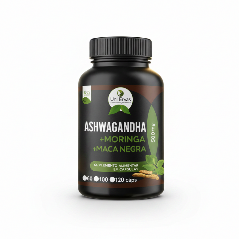 Suplemento Natural 3x1 Premium (120 Cápsulas de 500mg)
