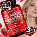 Colágeno Hidrolisado Com Ácido Hialurônico Para Flacidez Cabelo Pele Unhas Anti-idade Rugas Celulite