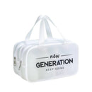 Bolsa de PVC Transparente para Cosméticos
