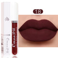 Batom fosco 18 Cores à prova d'água de longa duração